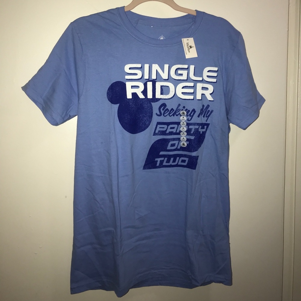 Disney Parks Single Rider tee